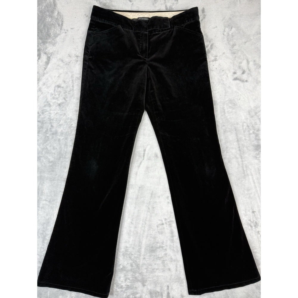 Bergdorf Goodman Women's 100% wool pants in black, size 6